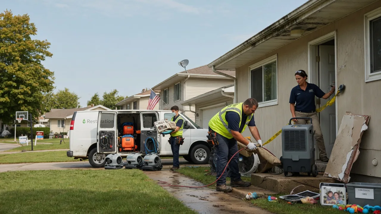 Water Damage Restoration in Shawnee, KS near me